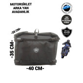 MOTORSİKLET ARKA YAN AVADANLIK ÇANTALARI - 3