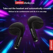 Lenovo Lp80pro Bluetooth 5.3 Kablosuz Kulaklık Tws Siyah thumbnail 2