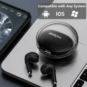 Lenovo Lp80pro Bluetooth 5.3 Kablosuz Kulaklık Tws Siyah thumbnail 5