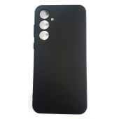Samsung Galaxy A35 Uyumlu Ruber Case Yumuşak Slikon Kılıf Siyah - 1