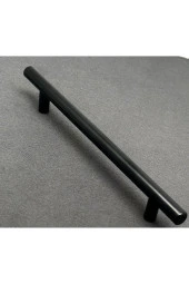 Helen Mat Siyah Tv Ünitesi Vestiyer Yatak Odası Mutfak Dolap Çekmece Kulpu 160 Mm 2 Adet thumbnail 3