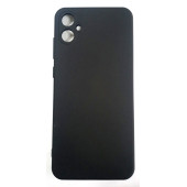 Samsung Galaxy A05 Uyumlu Ruber Case Yumuşak Slikon Kılıf Siyah - 1