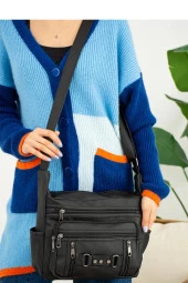 Yeni Sezon Bayan Çapraz Omuz Askılı Yıkama Deri - 1