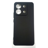 Xiaomi Redmi Note 13 Pro 4g Uyumlu Ruber Case Yumuşak Slikon Kılıf Siyah - 1