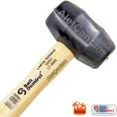 Sait Demirci Lastik Tokmak Ahşap Saplı 60 MM thumbnail 1