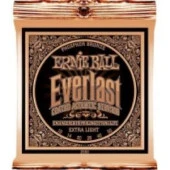 Ernie Ball P02550 Everlast Akustik Gitar Teli (Extra Light) thumbnail 2
