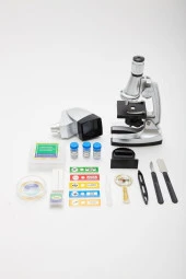 50X-100X-200X-400X-600-1200X  Çocuklariçin Eğitici  Projektörlü Mikroskop Seti thumbnail 1