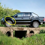 VW Amarok 2013-2016 Sol Ön Çamurluk Dodik Üst Parça 2HH853717 - 1