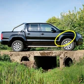 VW Amarok 2013-2016 Sağ Ön Çamurluk Dodik Üst Parça 2HH853718 - 1