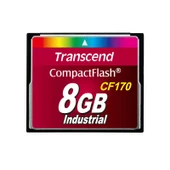 TRANSCEND - TS8GCF170 8GB CF170 300x Industrial Hafıza Kartı - 1