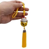 Feng Shui Maneki Neko Şans Kedisi Sarı No.1 thumbnail 3