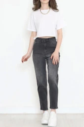 Boyfriend Kot Pantolon Füme3 - 2