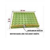 Otomatik Yumurta Çevirme Viyolü 63lü Kuluçka Makinası Viyolü motor dahil 220v kesilebilir viyol - 2