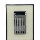 Dupont Tarz Yandan Çarklı Metal Çakmak Gümüş thumbnail 6