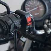 Motosiklet Telefon USB Şarj ve Far Anahtarı - 4