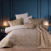 Schafer Home New Daily Kadife Çeyiz Seti 9 Parça-Bej thumbnail 1