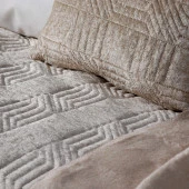 Schafer Home New Daily Kadife Çeyiz Seti 9 Parça-Bej thumbnail 2