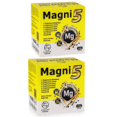 Magnezyum 5 Etkili Form 6 Aylık 180 Kapsül B6 D3 Vitamini Magni5 Bisglisinat Taurat Sitrat Malat Oksit 2Li - 1