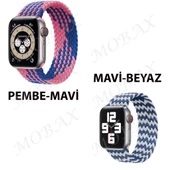 Apple Watch 42/44/45/46/49mm Kordon Large Örgü Solo Loop Kordon 32 160mm 2/3/4/5/6/se/7/8/9/10/ultra - 9