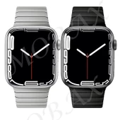 Apple Watch 10/11 42mm-38/40/41mm Kordon Baklalı Metal Kordon 2/3/4/5/6/se/7/8/9 thumbnail 1