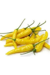 25 Adet Turşuluk Sarı Yemelik Süs Biberi Tohumu thumbnail 1