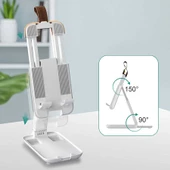 Tablet Telefon Tutucu Standı Teleskopik Masaüstü 13inç 095 - 2