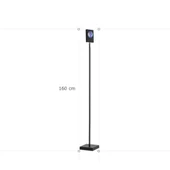 Dekoratif Ambiyans Ayaklı Işık Kaynağı Oval Işık Süzmesi K160H - 3