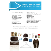 24 lü Havacı Temel Asker Seti - Bedelli Askerlik Seti - 2