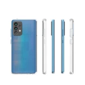 Samsung Galaxy A52 Kılıf Şeffaf Silikon Hibrit Case - 7