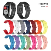 Huawei Watch Fit Kordon Spor Silikon Kordon Mix 43 - 1