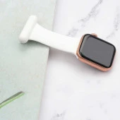 Apple Watch 44/45/46/49mm Çanta Gömlek Askılı Silikon Kordon 44 - 6