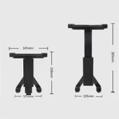 Araç İçi Tablet Tutucu Koltuk Arkası Telefon Tablet Tutucu DVD-C+BR - 6