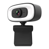 USB Webcam 2K HD Dahili Mikrofonlu Işıklı Online Görüşme PC-10 - 7