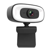USB Webcam 2K HD Dahili Mikrofonlu Işıklı Online Görüşme PC-10 - 6