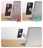 Laptop - Monitör Yanı Telefon Tutucu Mıknatıslı SJ05 - 1