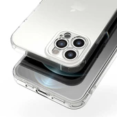 Apple iPhone 12 Pro Kılıf Kamera Korumalı Şeffaf Kapak - 7