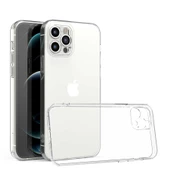 Apple iPhone 12 Pro Kılıf Kamera Korumalı Şeffaf Kapak - 4