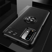 Xiaomi Redmi Note 9 4G Kılıf Yüzüklü Magnetli Ravel Case - 3