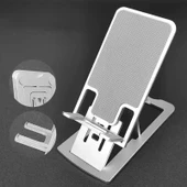 Slim Tablet Telefon Tutucu Standı Masaüstü H2 - 6