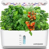 Ahopegarden Topraksız Yetiştirme Sistemi: 10 Pods Bitki Kiti - Beyaz - 1