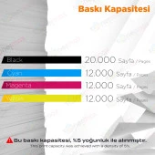 Kyocera TASKalfa 2552ci Muadil Toneri / Kyocera TK-8345 Muadil Toner Takım - 2