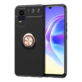 Vivo V21E Kılıf Yüzüklü Magnetli Ravel Case - 1