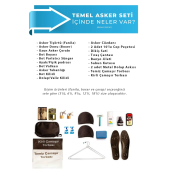 24 lü Denizci Temel Bedelli Askerlik Seti - Asker Malzemesi - 2