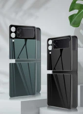 Samsung Galaxy Z Flip 3 3D Standart 2 in 1 Kamera Koruyucu - 5