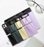 Samsung Galaxy Z Flip 3 3D Standart 2 in 1 Kamera Koruyucu - 9