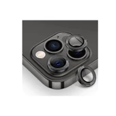 Apple iPhone 13 Pro Kamera Lens Koruyucu Çerçeveli Koruyucu CL-02 - 11