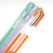 Apple iPhone 12 Pro Max Kılıf Trend Renkli Kapak - 7