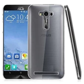 Asus Zenfone 2 Laser ZE500KL Kılıf Şeffaf Silikon Hibrit Case - 2