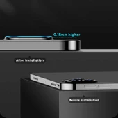 Apple iPad Pro 13 M4 / Pro 11 M4 2024 iPad Kamera Lens Koruyucu Cam - 7