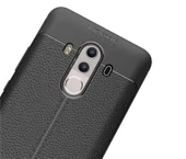 Huawei Mate 10 Pro Kılıf Deri Tarzı Niss Silikon Case - 6